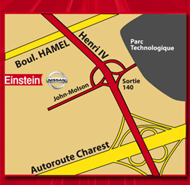 joindre Einstein Nissan à Québec